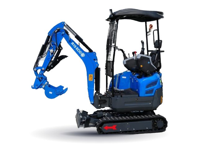 Rippa R15 ECO, freigestellte Aufnahme der Maschine